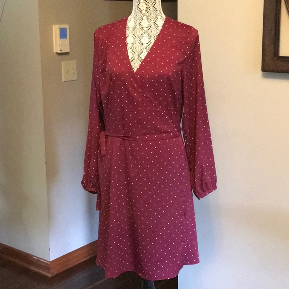 [ LOFT ] WRAP DRESS - Picture 2 of 8